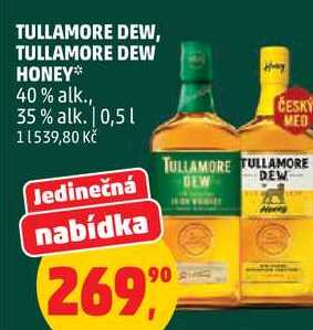 TULLAMORE DEW, TULLAMORE DEW HONEY 40% alk., 35% alk., 0,5 l