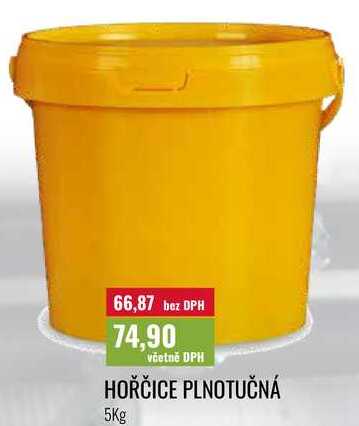 HOŘČICE PLNOTUČNÁ 5Kg