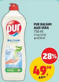 PUR BALSAM ALOE VERA, 750 ml