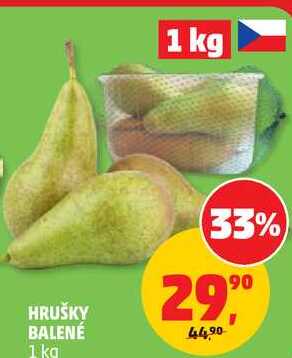 HRUŠKY BALENÉ, 1 kg