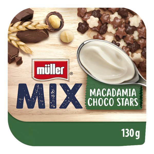 Müller MIX jogurt s čokoladovými hvězdami (4,4%)