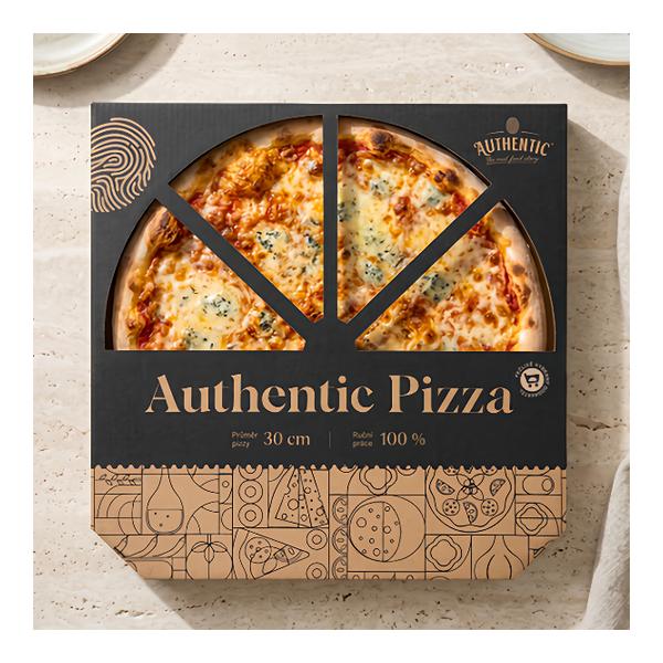 Authentic Pizza sýrová