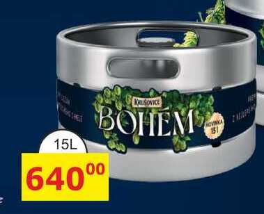 KRUŠOVICE BOHÉM 15L sud