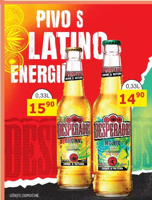DESPERADOS 0,33l