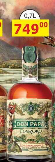 Don Papa Baroko 0,7l 40%