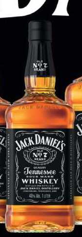 Jack Daniel's Tennessee Whiskey 1L
