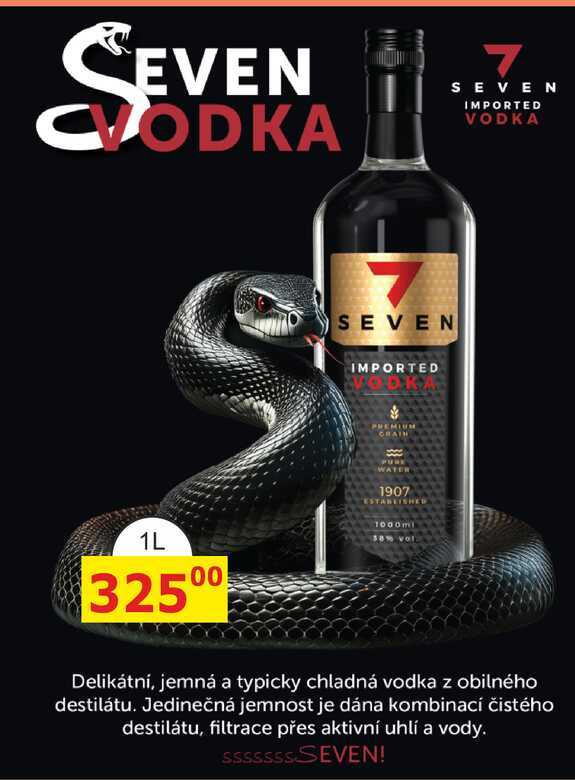 SEVEN VODKA 1L 