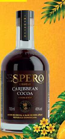 ESPERO LIQUEUR CARIBBEAN COCOA 700ml 