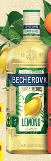 BECHEROVK FRUITS HERBS LEMOND 0,5l
