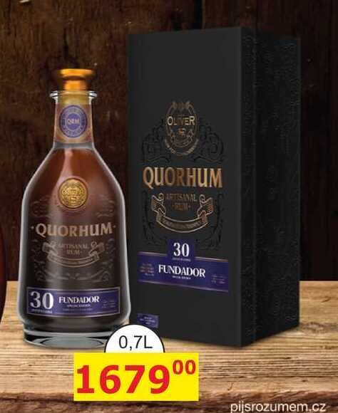 QUORHUM 30 FUNDADOR 0,7L