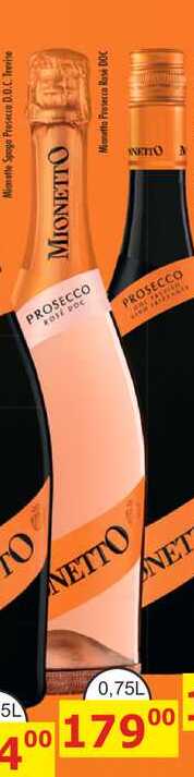 Mionetto Prosecco rosé 0,75l