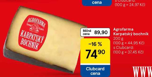 Agrofarma Karpatský bochník, 200 g  