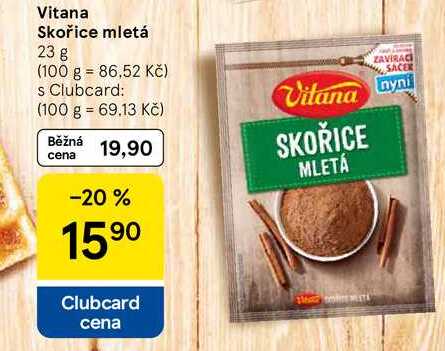 Vitana Skořice mletá, 23 g 