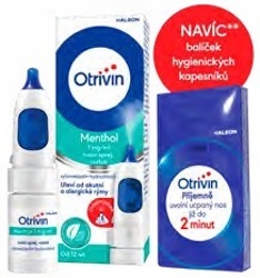 Otrivin Menthol 1 mg/ml nosní sprej, roztok