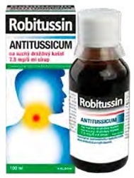 Robitussin Antitussicum na suchý dráždivý kašel 7,5 mg/5 ml, sirup