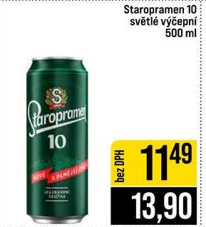 Staropramen 10 světlé výčepní 500 ml