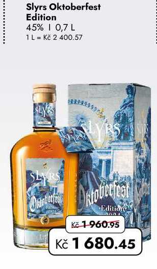 Slyrs Oktoberfest Edition 45% 0,7 L