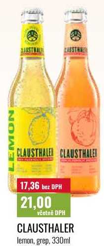 CLAUSTHALER 330ml