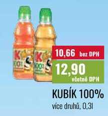 KUBÍK 100% více druhů, 0,31