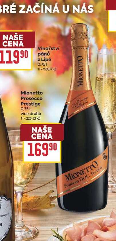 Mionetto Prosecco Prestige 0,75l