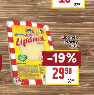 Lipánek Plátky 100 g