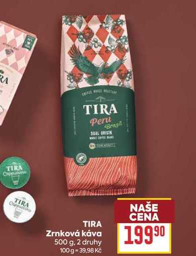 Tira Zrnková káva 500 g