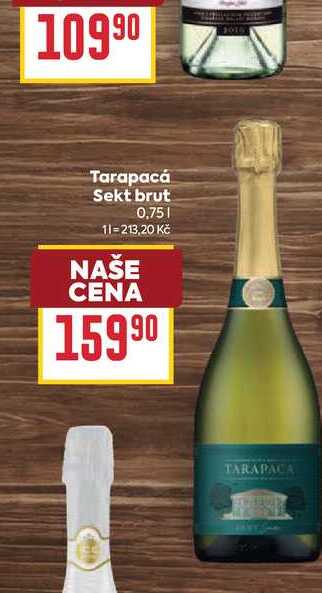 Tarapacá Sekt brut 0,75l