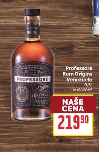 Professore Rum Origins Venezuela 0,5l