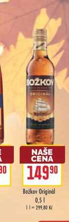 Božkov Originál 0,5l