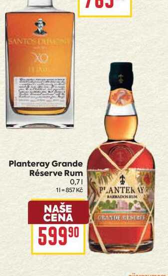 Planteray Grande Réserve Rum 0,7l