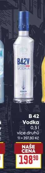 B 42 Vodka 0,5l