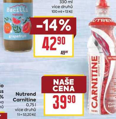 Nutrend Carnitine 0,75l