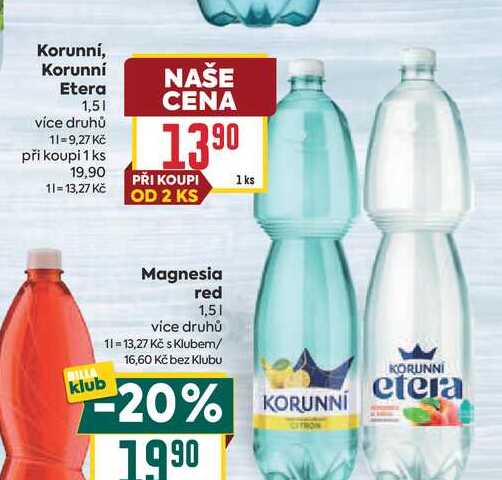 Korunní, Korunní Etera 1,5l