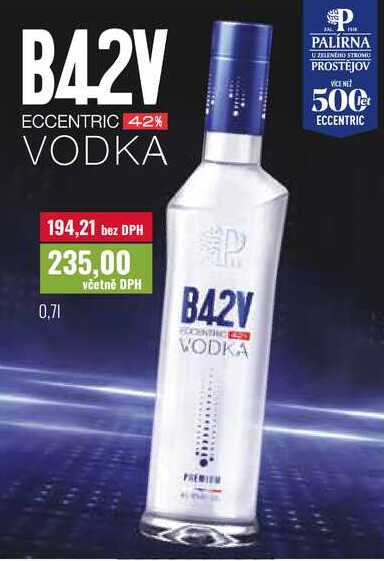 B42V VODKA 0,7l