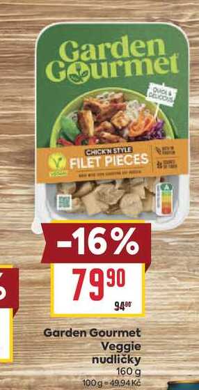 Garden Gourmet Veggie nudličky 160 g