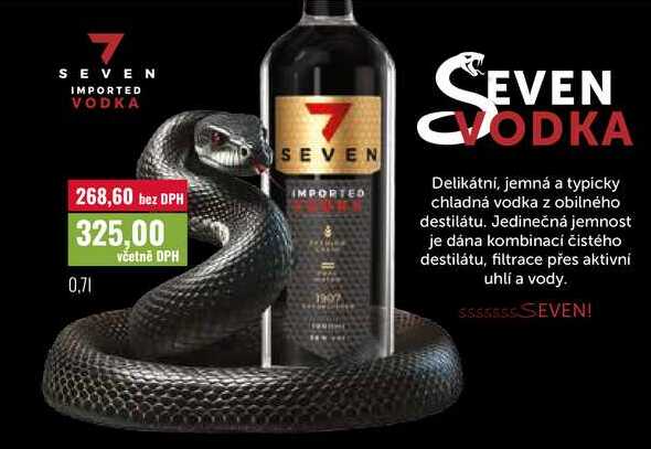 SEVEN VODKA, 0,7l