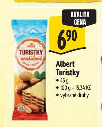 Albert Turistky 45g