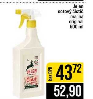 Jelen octový čistič malina original 500 ml