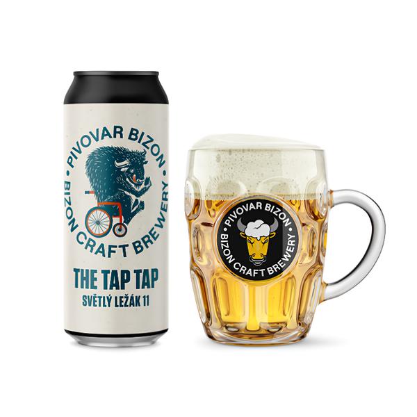 Pivovar Bizon The Tap Tap 11, světlý ležák
