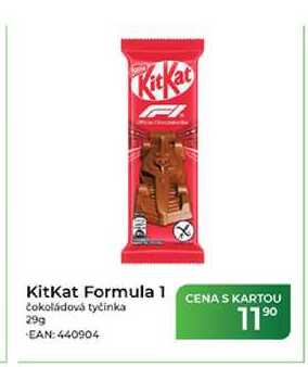 KitKat Formula 1 čokoládová tyčinka 29g