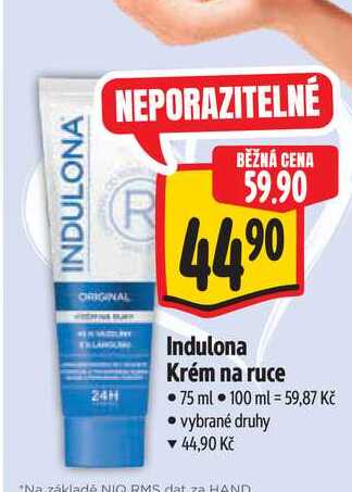 Indulona Krém na ruce 75 ml