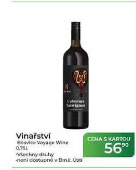 Vinařství Bílovice Voyage Wine 0,75l