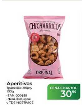 Aperitivos španělské chipsy 100g