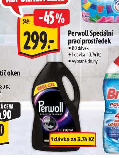   Perwoll Perwoll Speciální prací prostředek 80 dávek  