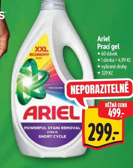  Ariel Prací gel   60 dávek  