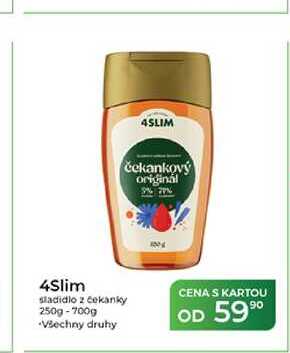 4Slim sladidlo z čekanky 250g-700g