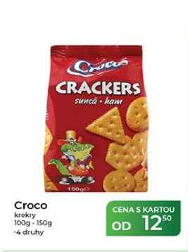 Croco krekry 100g-150g