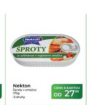 Nekton šproty v omáčce 170g