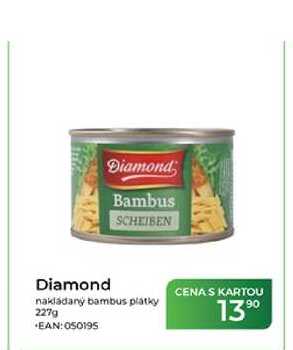 Diamond nakládaný bambus plátky 227g