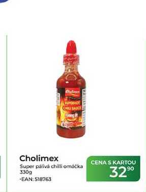 Cholimex Super pálivá chilli omáčka 330g